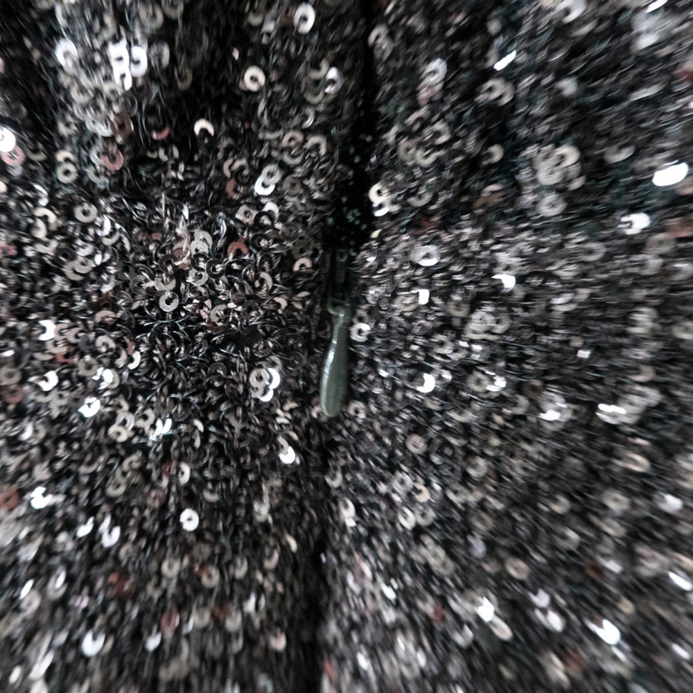 & Other Stories Sequin Wrap Mini Dress - Picture 9 of 11